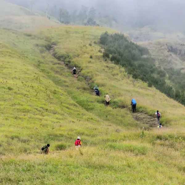 Paysage sur montagne — Photo