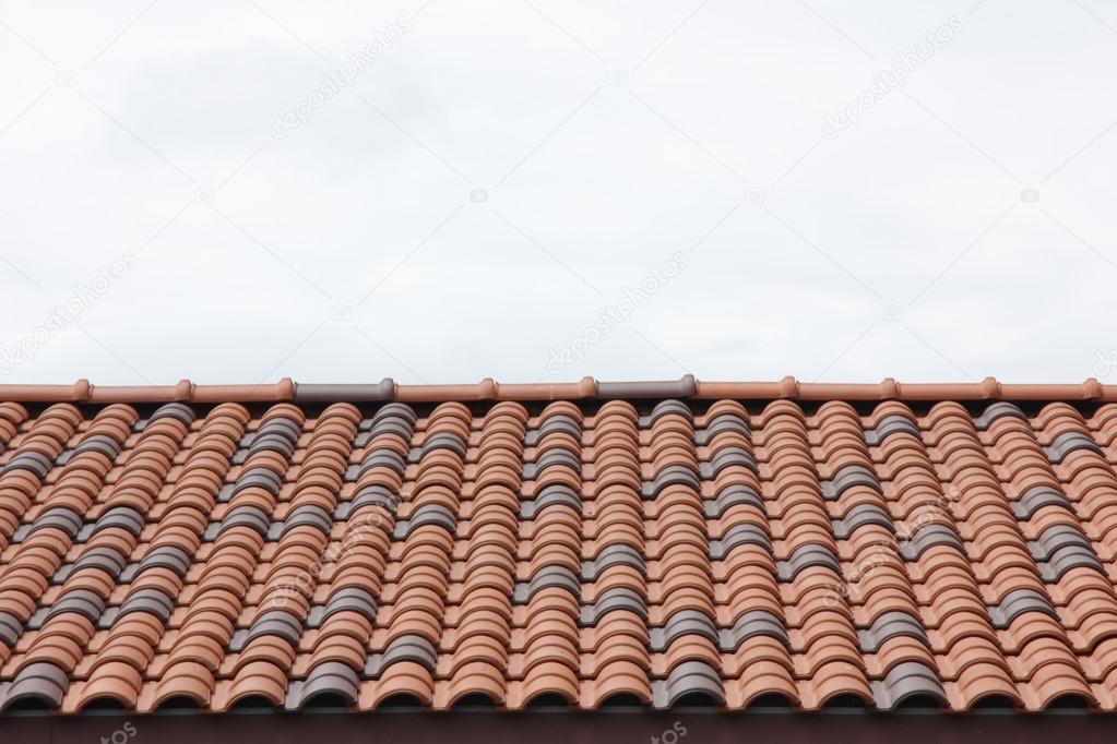 Roof top with sky