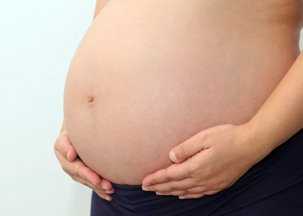 Pregnant woman belly Royalty Free Stock Photos