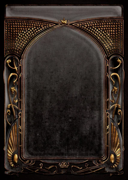 Art Nouveau Backgrounds and Frames — Stock Photo, Image