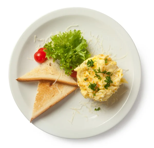 Omelette con formaggio . — Foto Stock