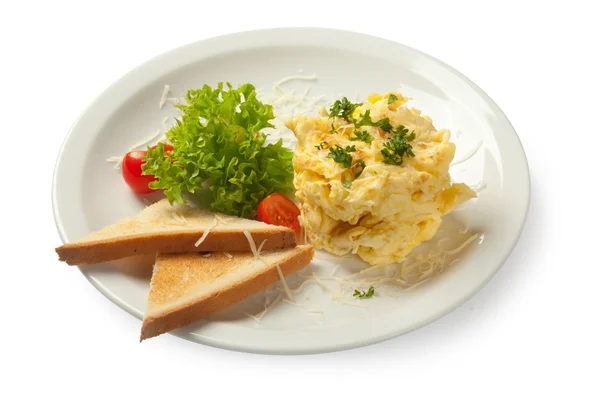 Omelette con formaggio . — Foto Stock