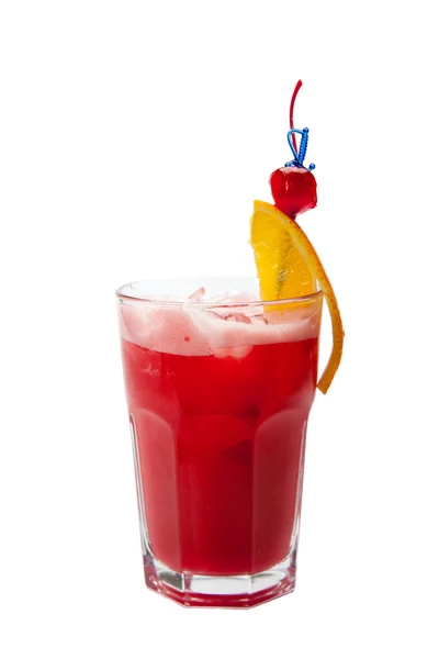 Fraise orange boisson froide — Photo