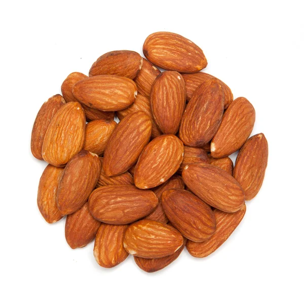 Circle shaped almond. — Stock Photo, Image