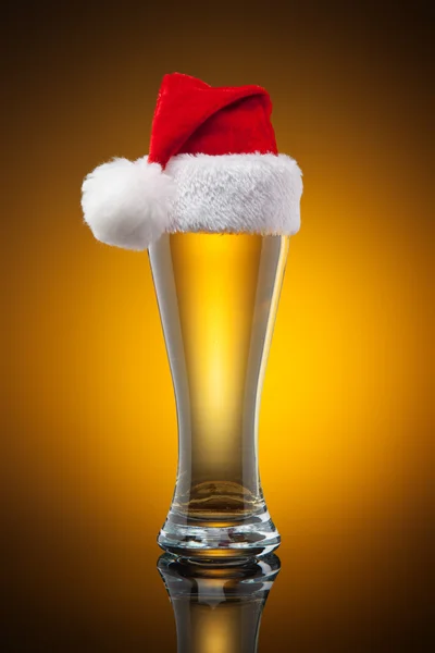 Taza de cerveza de Navidad — Foto de Stock