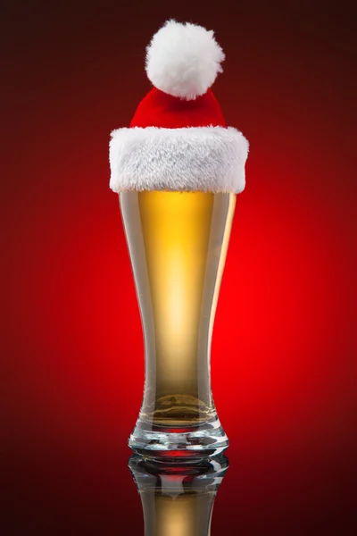 Taza de cerveza de Navidad — Foto de Stock