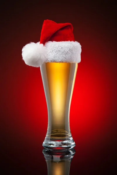 Taza de cerveza de Navidad — Foto de Stock