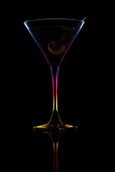 Martini con olive — Foto Stock