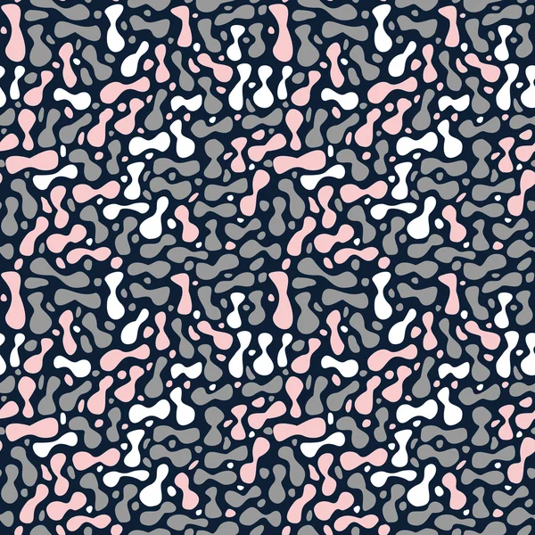 Abstrakt fläckar sömlös mönster textur — Stock vektor