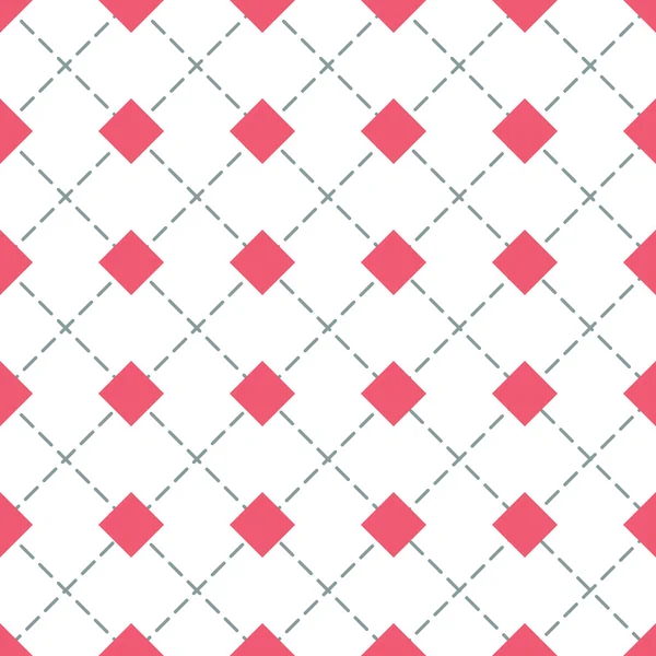 Rhomb Seamless Geometric Pattern — Stock vektor