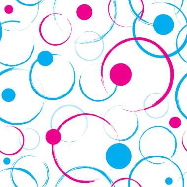 Soyut daireler kusursuz desen