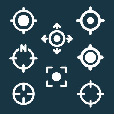 Gps Hedef Konum Sembolleri