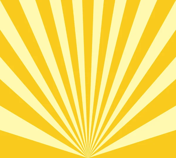 Résumé Rayonnement de soleil radial Fond — Image vectorielle