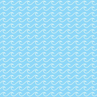 dalgalı çizgiler seamless modeli