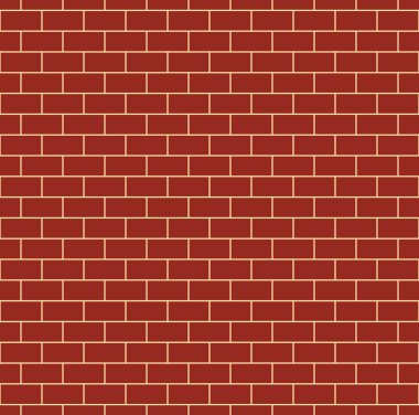 kırmızı tuğla duvar seamless modeli
