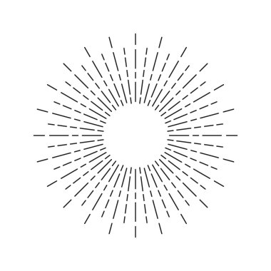 Vintage Lineer Sunburst