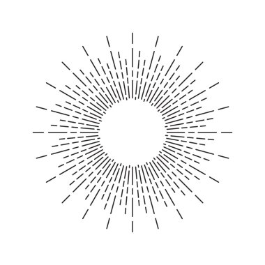 Vintage Lineer Sunburst