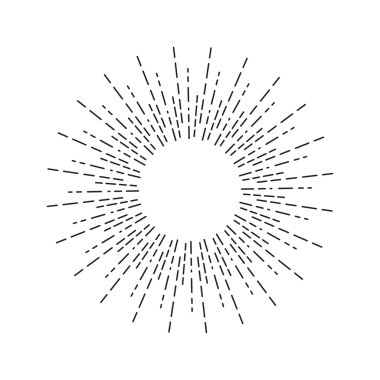 Vintage Lineer Sunburst