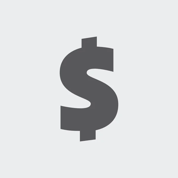 Dollarteken pictogram — Stockvector