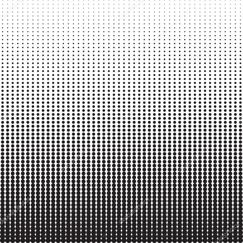 Vertical Dots Halftone Pattern