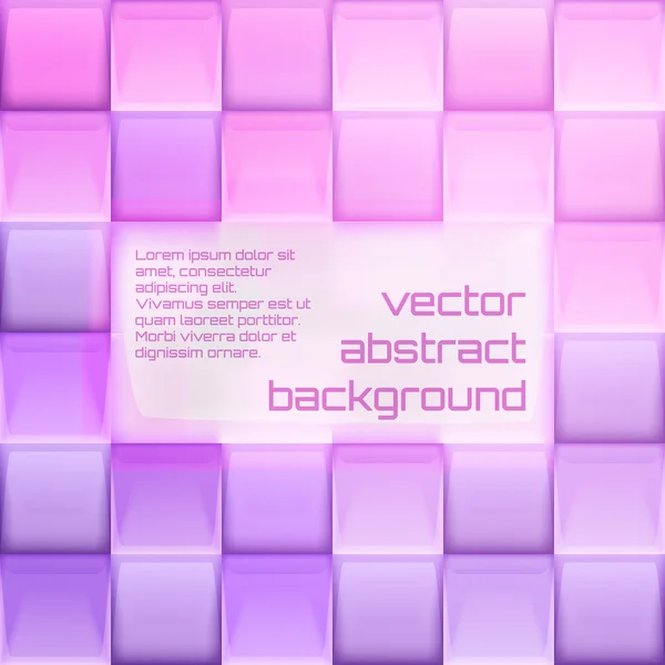 Abstraktní čtverce barevné pozadí — Stockový vektor