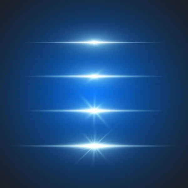 mavi ışık ile lens etkisi.