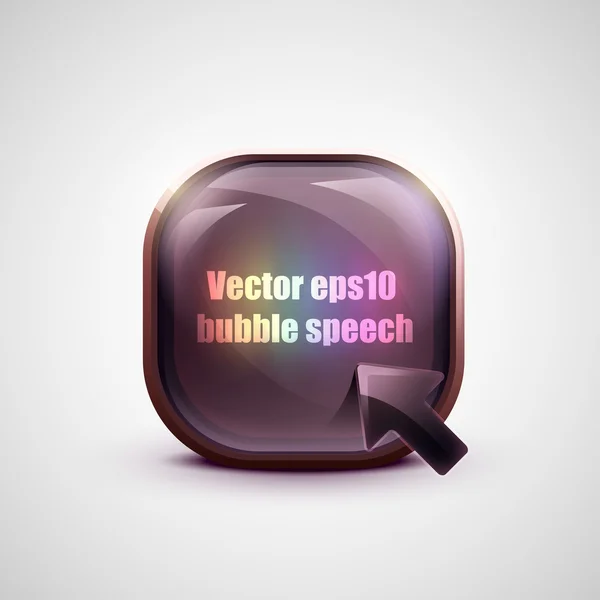 Elemento botón Web . — Vector de stock