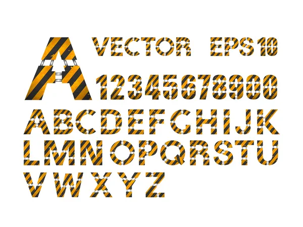 Векторный алфавит — стоковый вектор