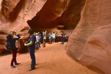 Antilop Kanyonu sayfa, Arizona ABD