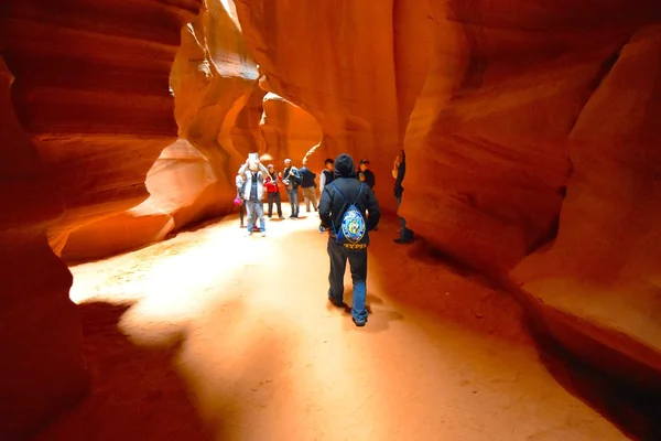 Upper Antelope Canyon in Page, AZ USA — Stock Photo, Image