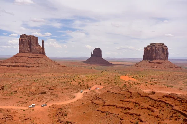 Monument Valley no Arizona, EUA — Fotografia de Stock