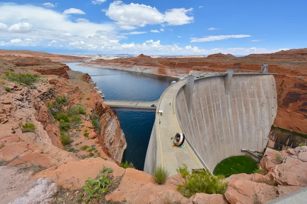 Glen Canyon Dam in Page AZ USA — Stock Photo, Image