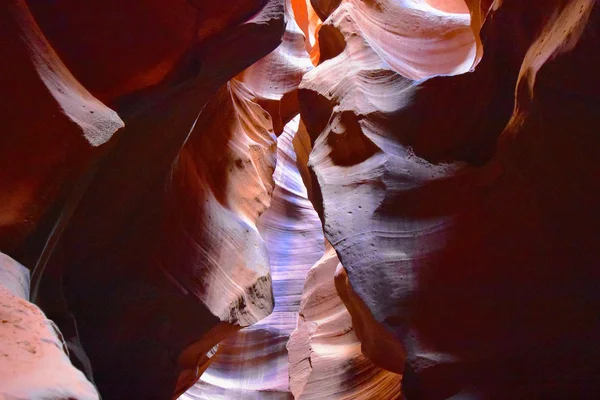 Antelope Canyon en Page, AZ EE.UU. — Foto de Stock