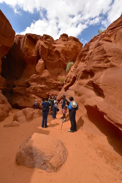 Antelope Canyon en PAge, Arizona, Estados Unidos —  Fotos de Stock