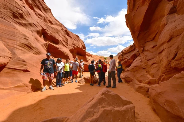 Antelope Canyon a PAge, Arizona Stati Uniti — Foto Stock