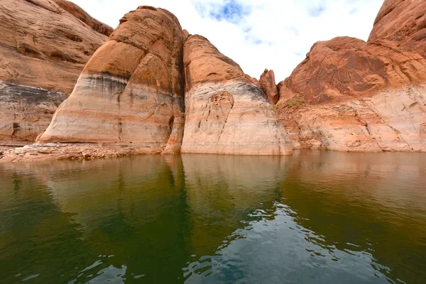 Lake powell w stronę arizona, Stany Zjednoczone Ameryki — Zdjęcie stockowe