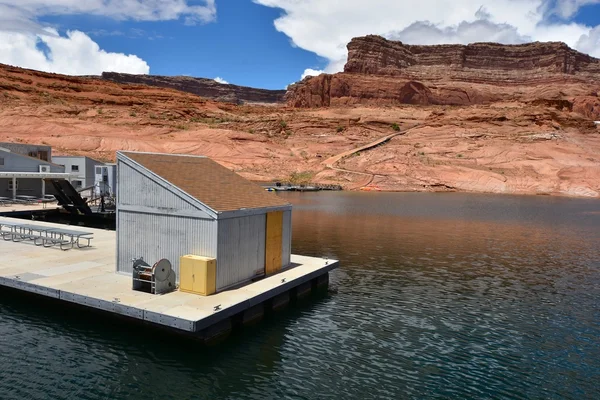 Lake Powell en Page, Arizona EE.UU. —  Fotos de Stock