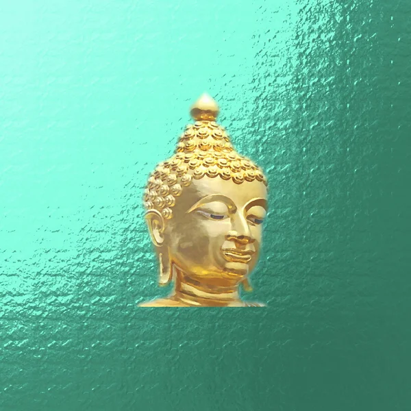 Illustrazione buddha oro — Foto Stock