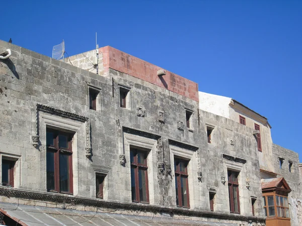 Casco antiguo, Rodas, Grecia — Foto de Stock