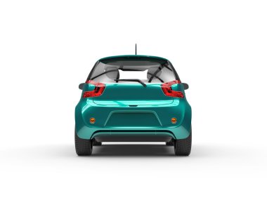 Çamurcun kompakt araç - arkadan görünüş