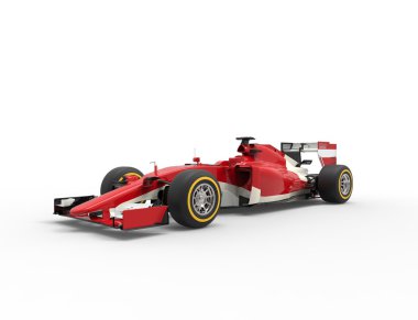 Kırmızı formula 1 araba