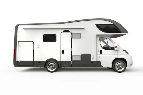 Big camper vehicle - side view — Stock Photo, Image
