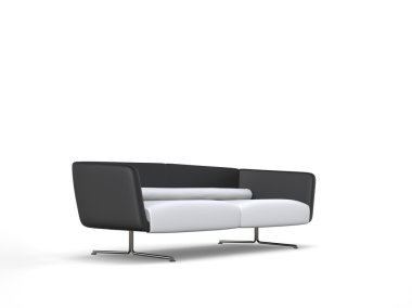 Şık modern kanepe - yan görünüm