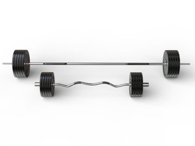 Halter ağırlık standart ve kavisli barlar