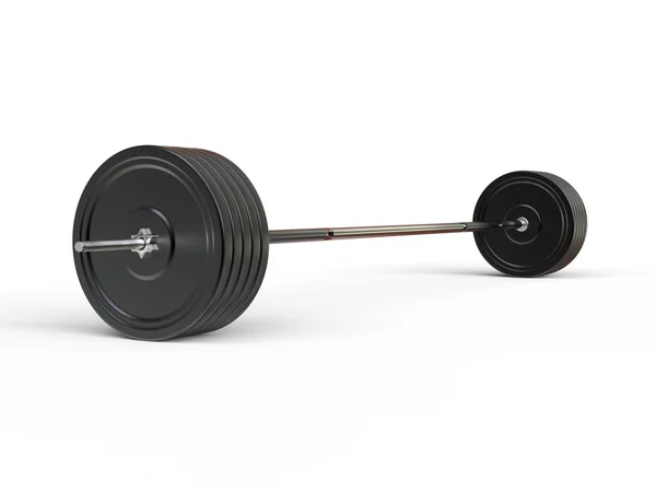 Olympic barbell weight — Stock Photo, Image