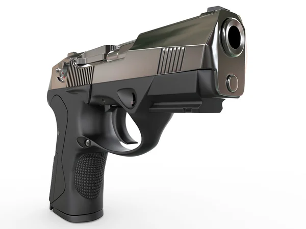 Moderne 9mm pistool — Stockfoto