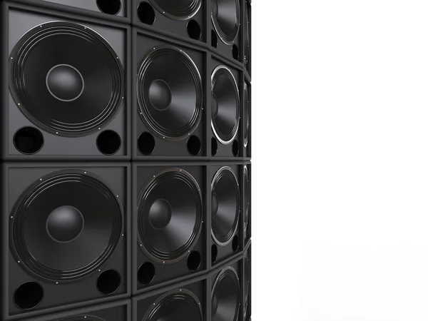 Torre de altavoces graves hifi — Foto de Stock