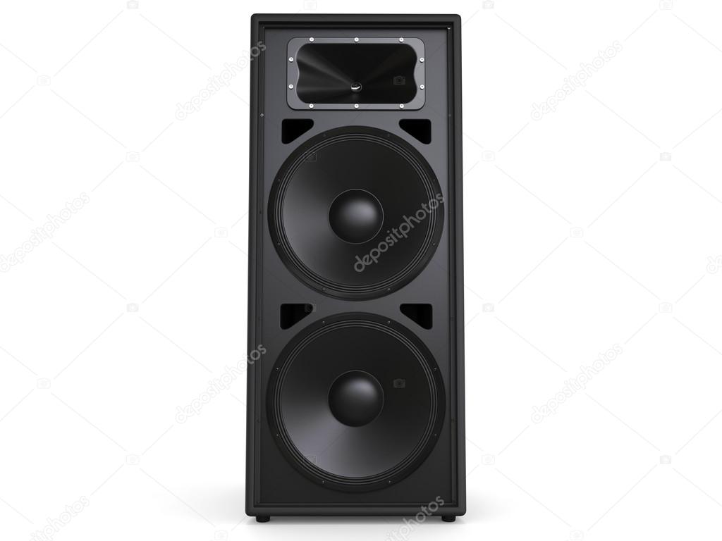 Concert speaker - studio shot