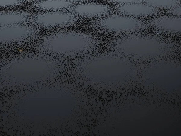 Abstract Black Pattern Background Illustration — Stock Photo, Image