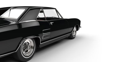 Klasik Amerikan arabası.